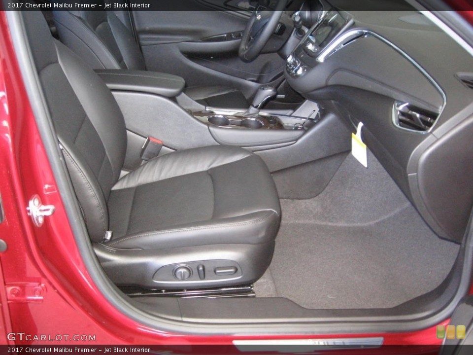 Jet Black Interior Front Seat for the 2017 Chevrolet Malibu Premier #116980393