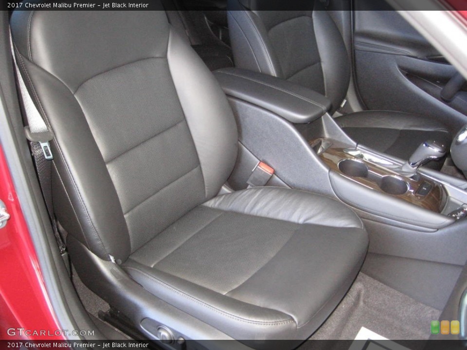 Jet Black Interior Front Seat for the 2017 Chevrolet Malibu Premier #116980442