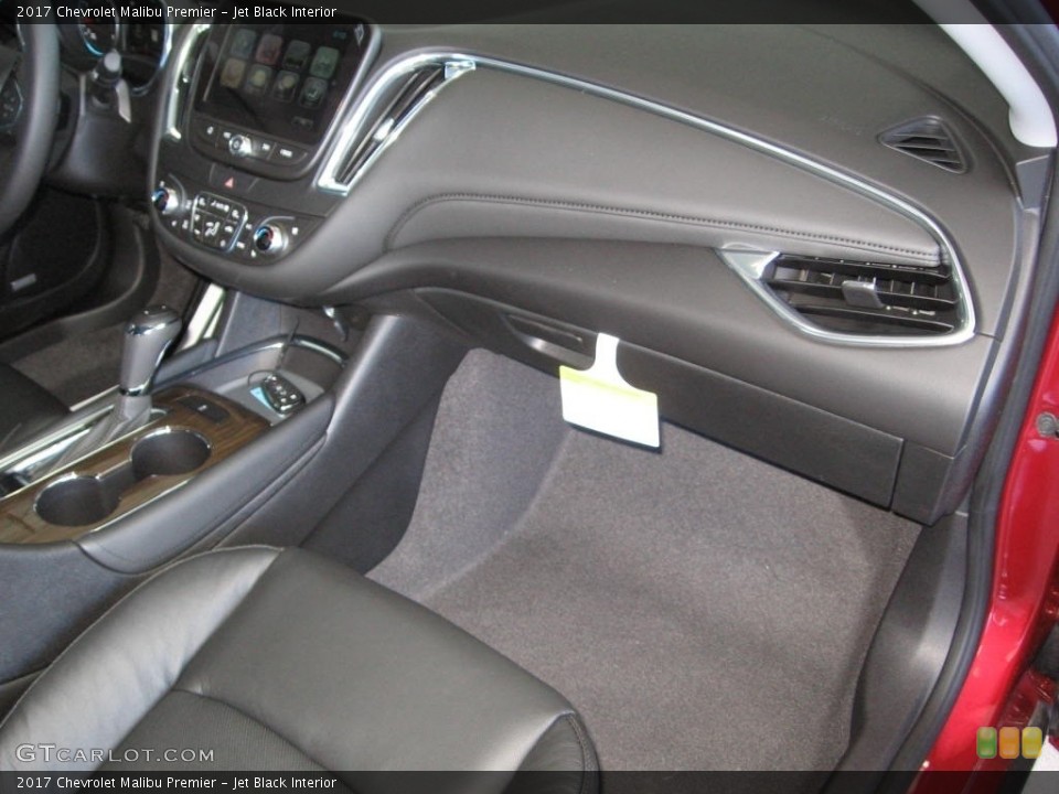 Jet Black Interior Dashboard for the 2017 Chevrolet Malibu Premier #116980463