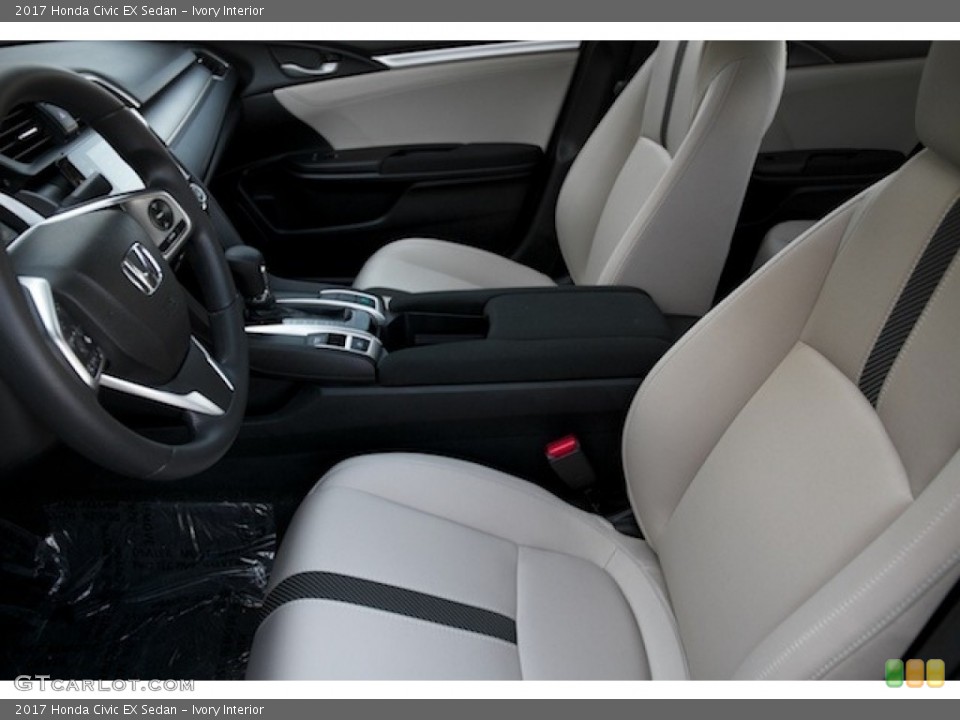 Ivory Interior Photo for the 2017 Honda Civic EX Sedan #116986151