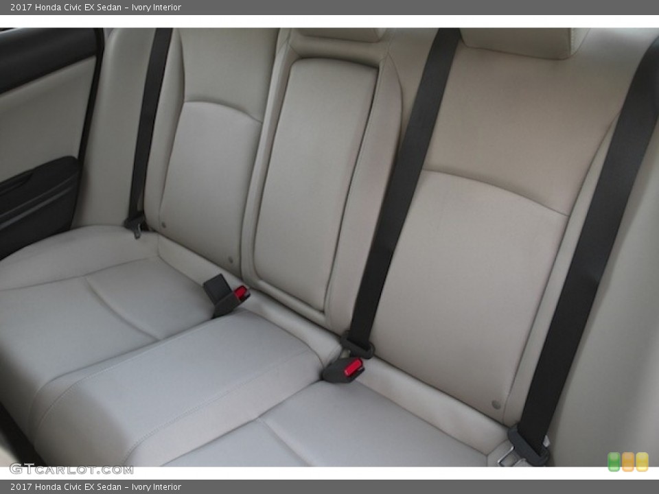 Ivory Interior Rear Seat for the 2017 Honda Civic EX Sedan #116986277
