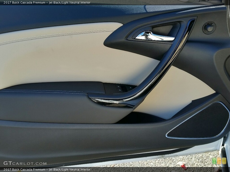 Jet Black/Light Neutral Interior Door Panel for the 2017 Buick Cascada Premium #116986865