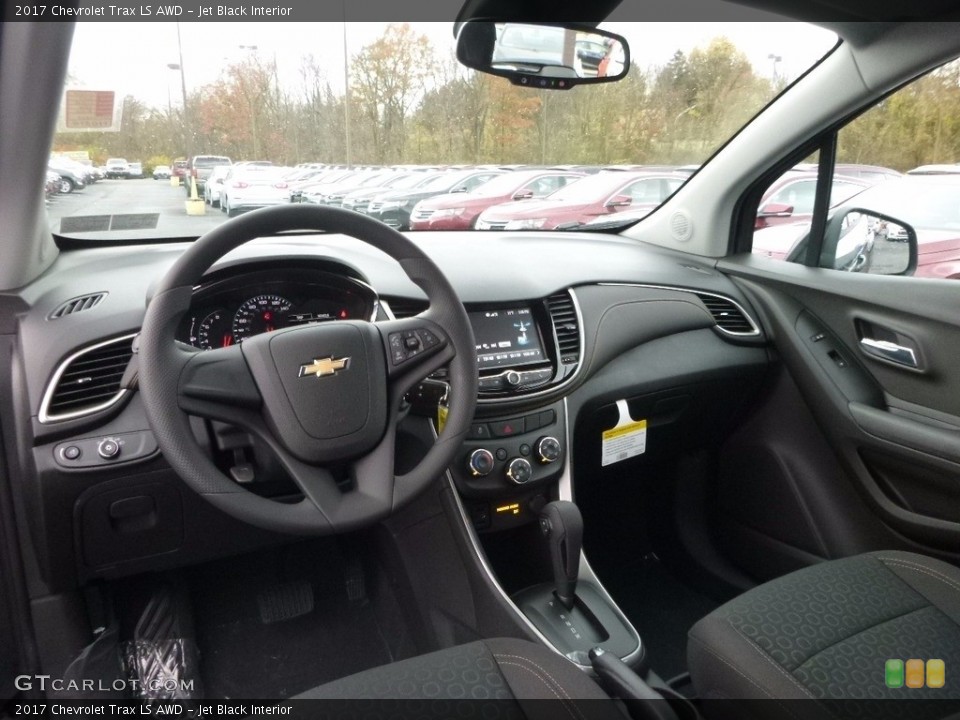 Jet Black Interior Prime Interior for the 2017 Chevrolet Trax LS AWD #116987000