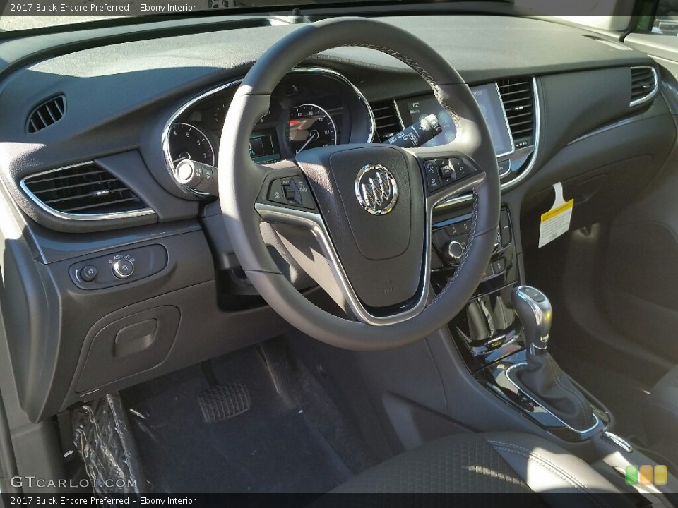 Ebony Interior Dashboard for the 2017 Buick Encore Preferred #116987537