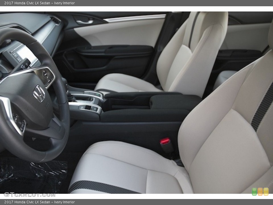 Ivory Interior Photo for the 2017 Honda Civic LX Sedan #116988017