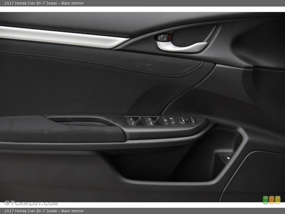 Black Interior Door Panel for the 2017 Honda Civic EX-T Sedan #116988098