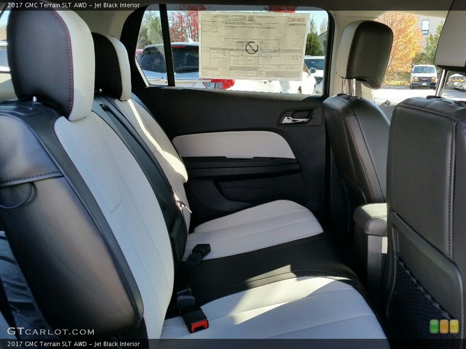Jet Black Interior Rear Seat for the 2017 GMC Terrain SLT AWD #116989559