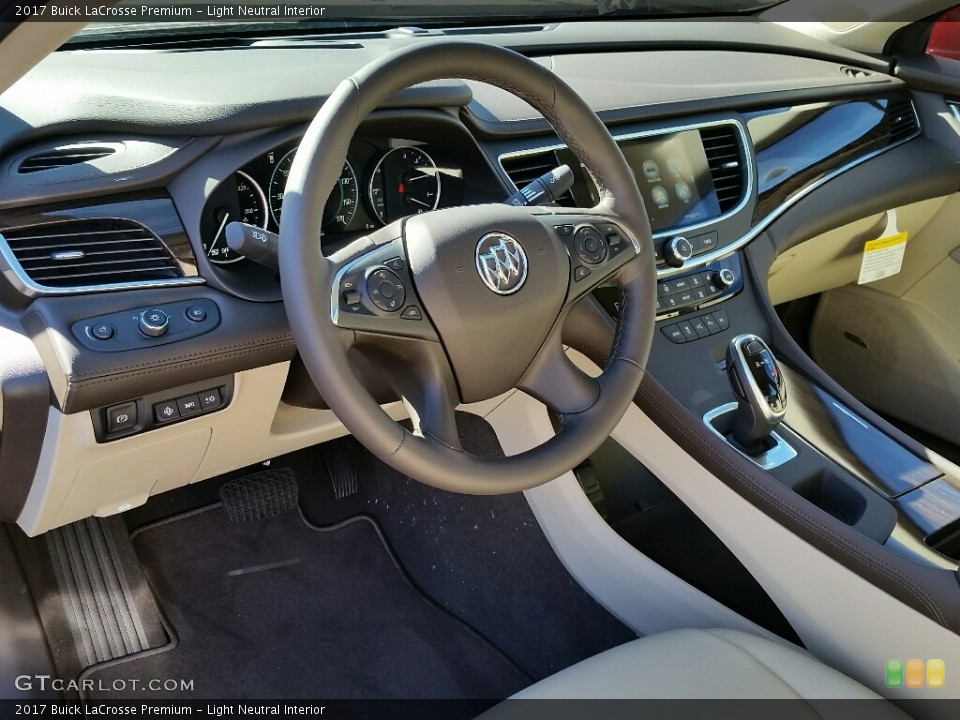 Light Neutral Interior Dashboard for the 2017 Buick LaCrosse Premium #116990357