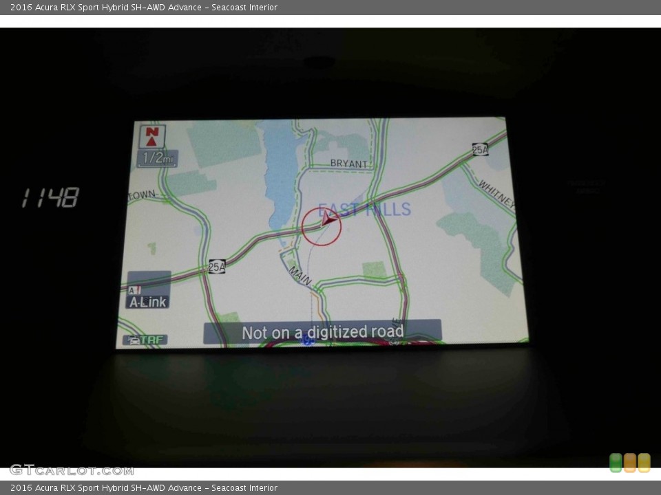 Seacoast Interior Navigation for the 2016 Acura RLX Sport Hybrid SH-AWD Advance #116992043