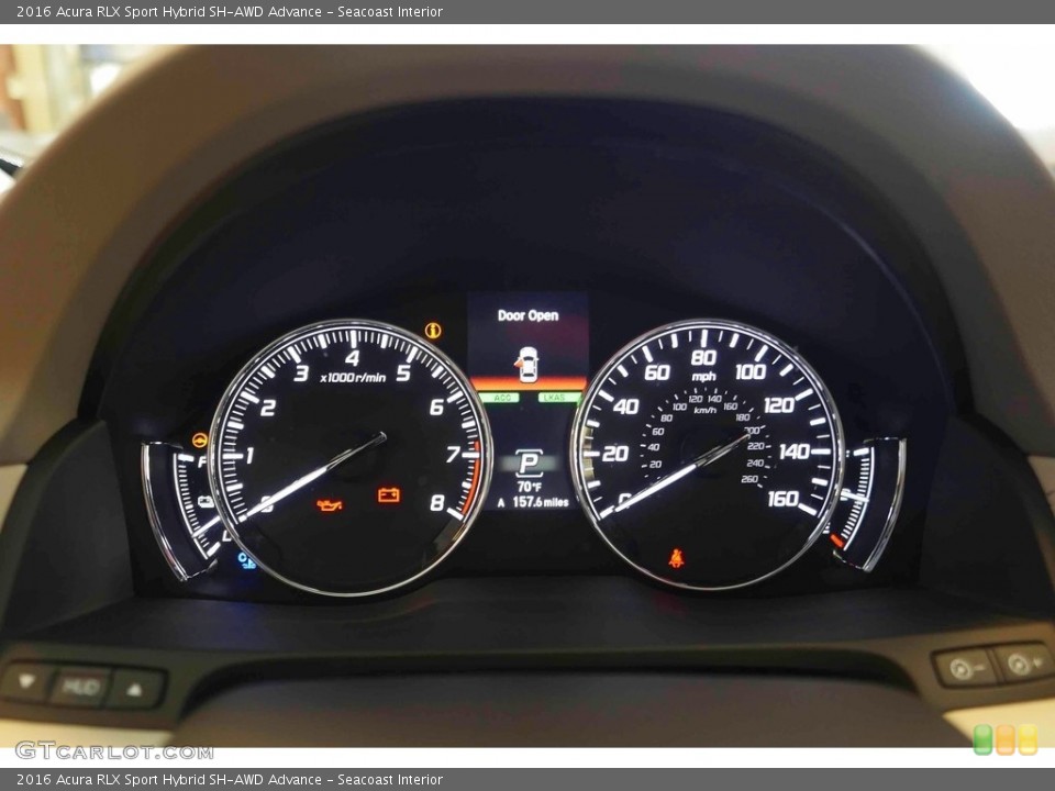 Seacoast Interior Gauges for the 2016 Acura RLX Sport Hybrid SH-AWD Advance #116992079