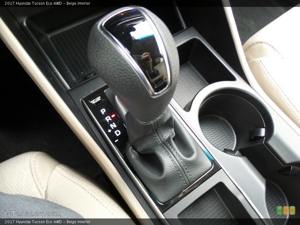 Beige Interior Transmission for the 2017 Hyundai Tucson Eco AWD #116994131