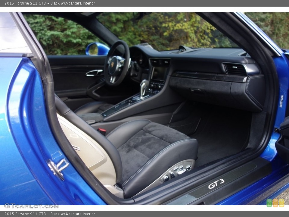 Black w/Alcantara Interior Front Seat for the 2015 Porsche 911 GT3 #116998193