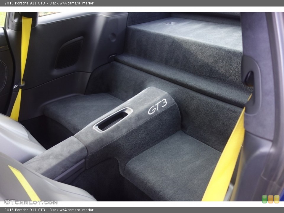 Black w/Alcantara Interior Rear Seat for the 2015 Porsche 911 GT3 #116998325