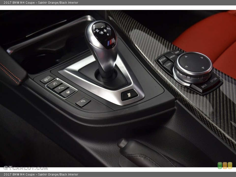 Sakhir Orange/Black Interior Transmission for the 2017 BMW M4 Coupe #116999351
