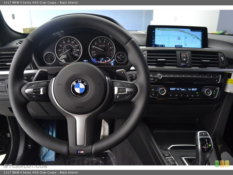 Black Interior Dashboard for the 2017 BMW 4 Series 440i Gran Coupe #117000725