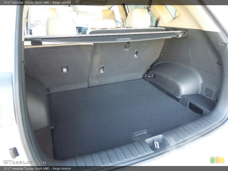 Beige Interior Trunk for the 2017 Hyundai Tucson Sport AWD #117001334