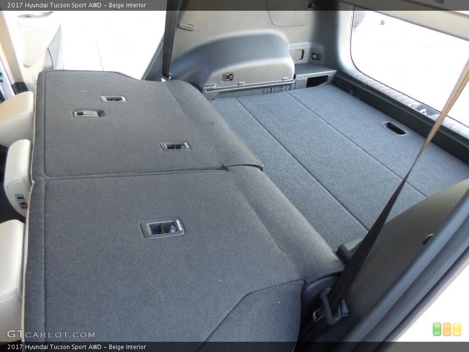 Beige Interior Trunk for the 2017 Hyundai Tucson Sport AWD #117001355