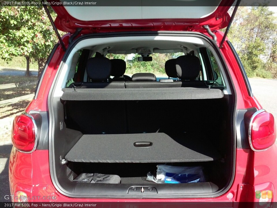 Nero/Grigio (Black/Gray) Interior Trunk for the 2017 Fiat 500L Pop #117001475