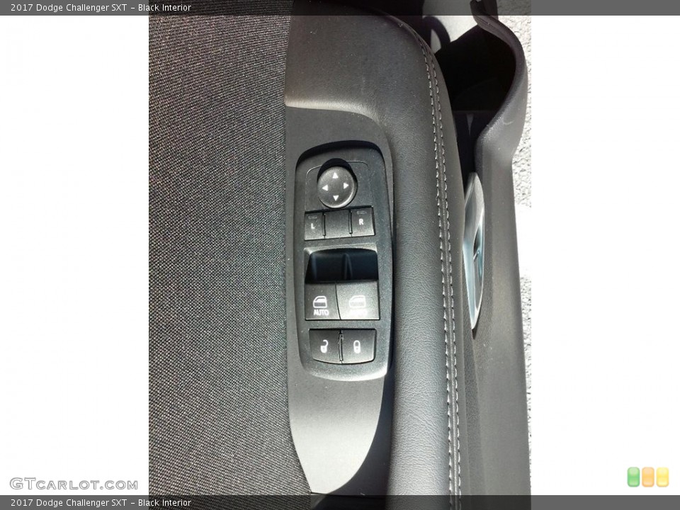 Black Interior Controls for the 2017 Dodge Challenger SXT #117003653