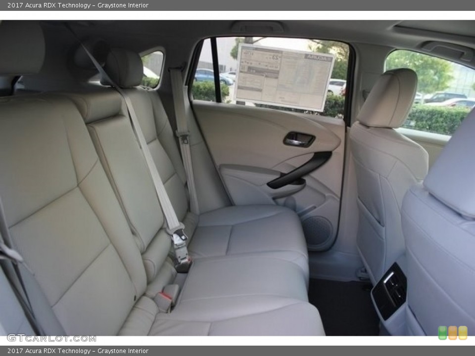 Graystone Interior Rear Seat for the 2017 Acura RDX Technology #117003677