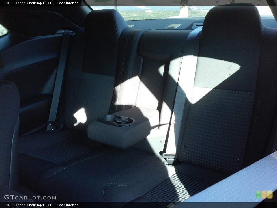 Black Interior Rear Seat for the 2017 Dodge Challenger SXT #117003707