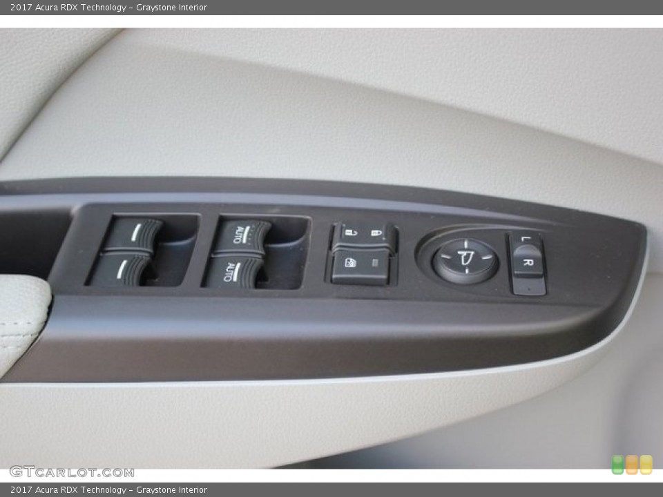 Graystone Interior Controls for the 2017 Acura RDX Technology #117003755