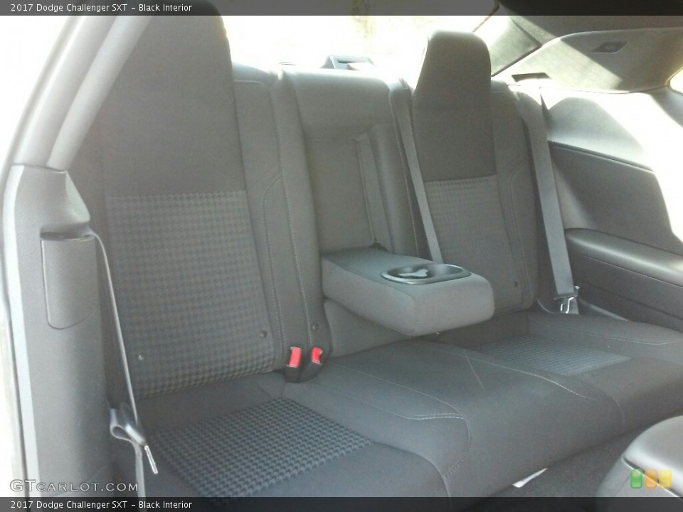 Black Interior Rear Seat for the 2017 Dodge Challenger SXT #117003767