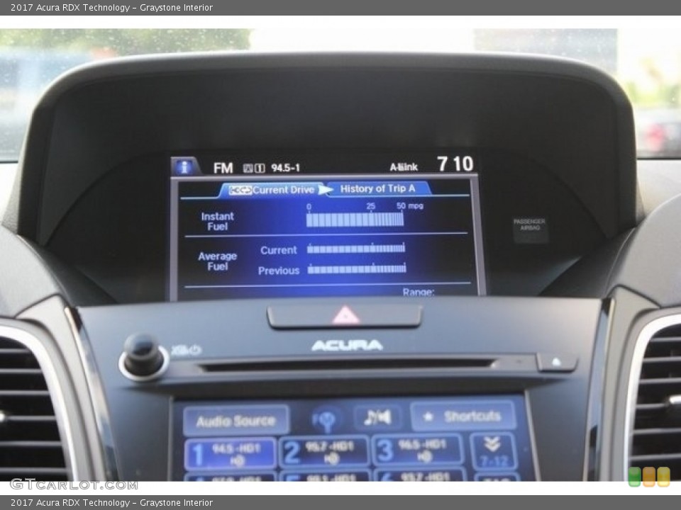 Graystone Interior Controls for the 2017 Acura RDX Technology #117003809