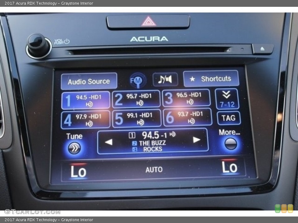 Graystone Interior Audio System for the 2017 Acura RDX Technology #117003836