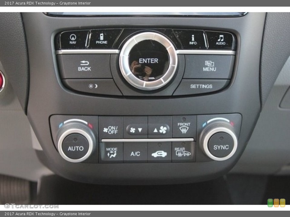 Graystone Interior Controls for the 2017 Acura RDX Technology #117003851