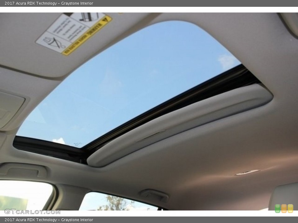 Graystone Interior Sunroof for the 2017 Acura RDX Technology #117004049