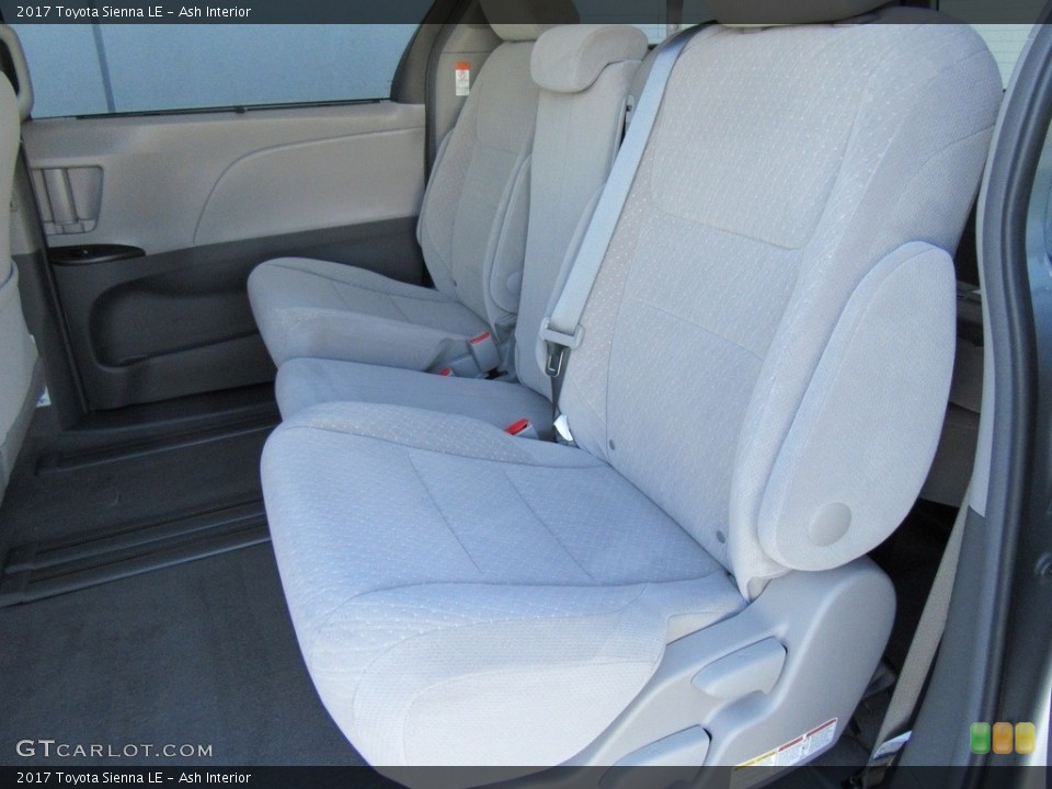 Ash Interior Rear Seat for the 2017 Toyota Sienna LE #117005969