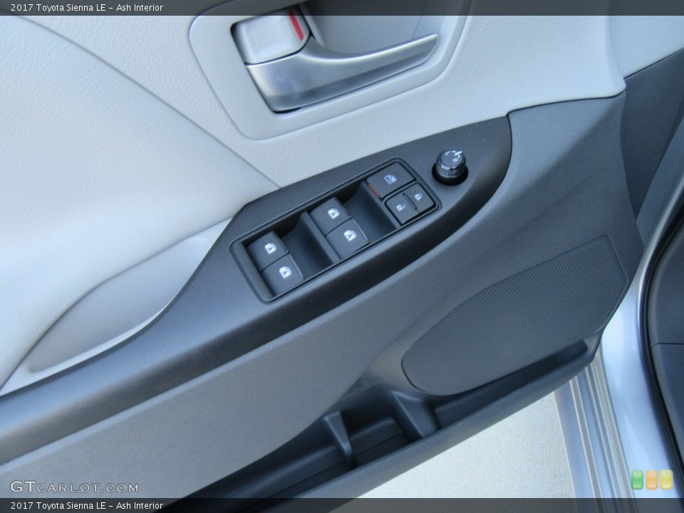 Ash Interior Controls for the 2017 Toyota Sienna LE #117006017