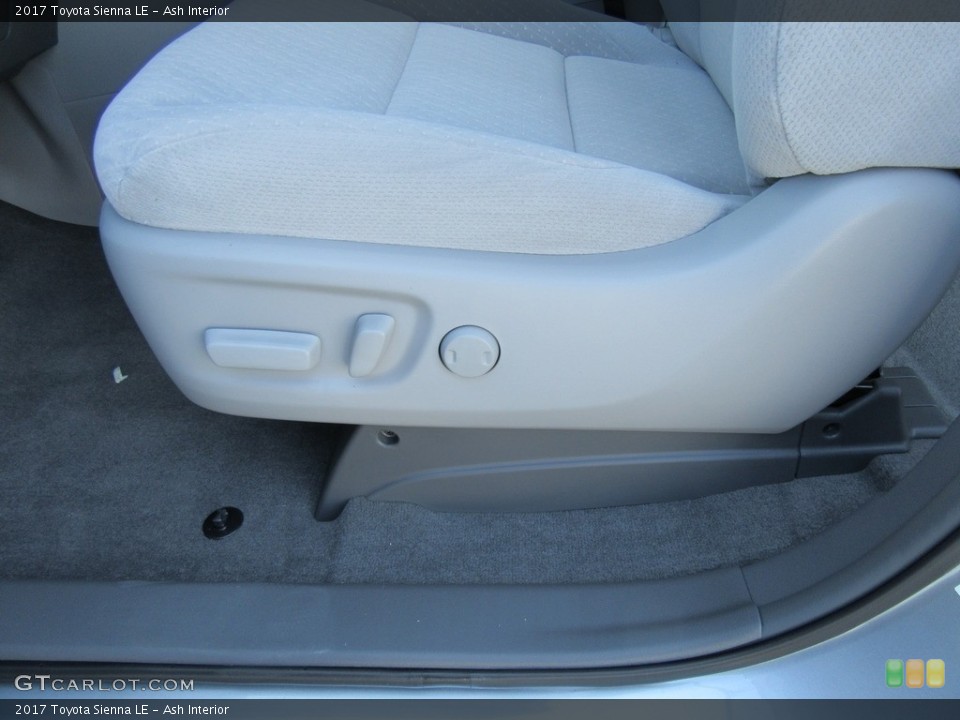 Ash Interior Front Seat for the 2017 Toyota Sienna LE #117006068