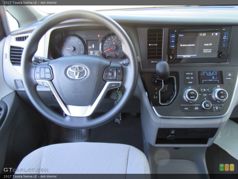 Ash Interior Dashboard for the 2017 Toyota Sienna LE #117006098