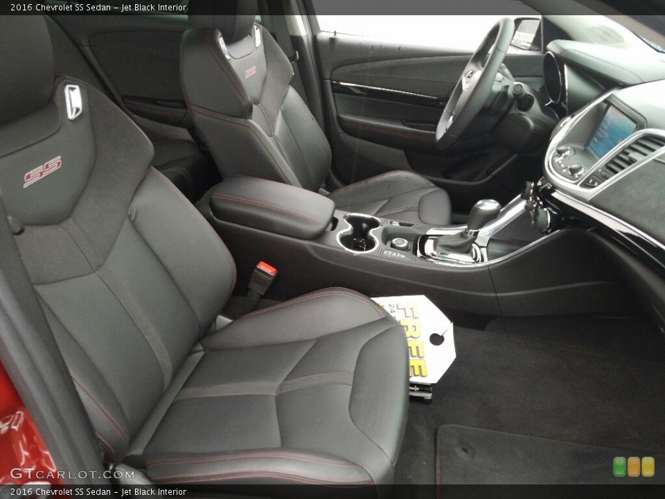 Jet Black Interior Front Seat for the 2016 Chevrolet SS Sedan #117006164