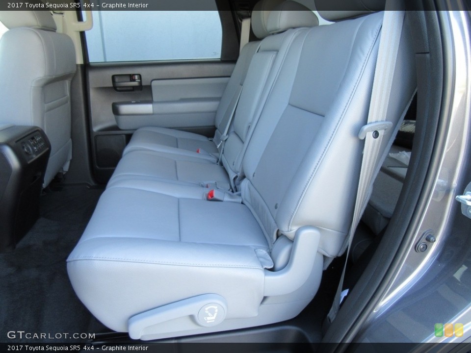Graphite Interior Rear Seat for the 2017 Toyota Sequoia SR5 4x4 #117006833