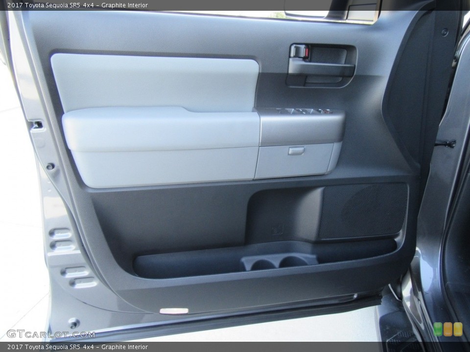 Graphite Interior Door Panel for the 2017 Toyota Sequoia SR5 4x4 #117006860