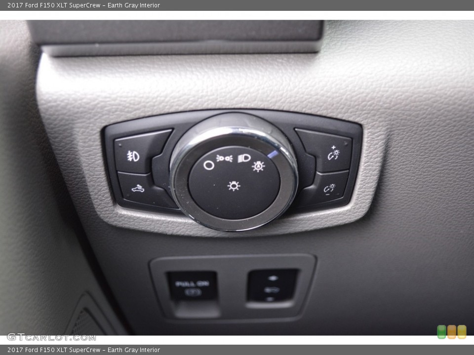 Earth Gray Interior Controls for the 2017 Ford F150 XLT SuperCrew #117007328