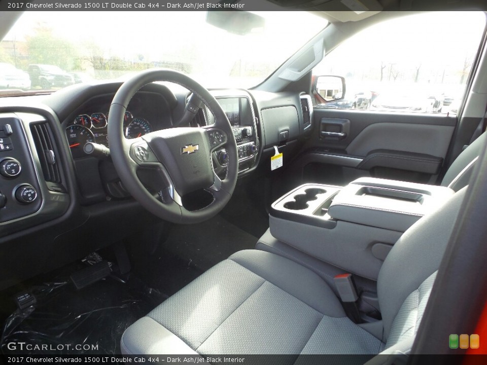 Dark Ash/Jet Black Interior Front Seat for the 2017 Chevrolet Silverado 1500 LT Double Cab 4x4 #117009797