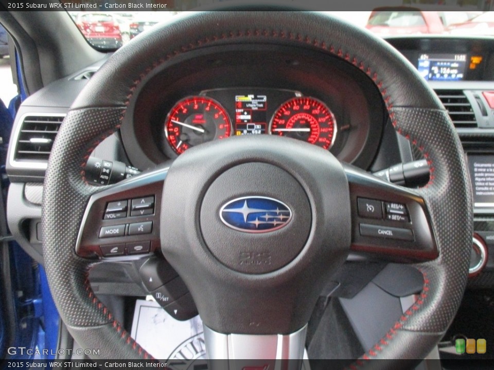 Carbon Black Interior Steering Wheel for the 2015 Subaru WRX STI Limited #117010217