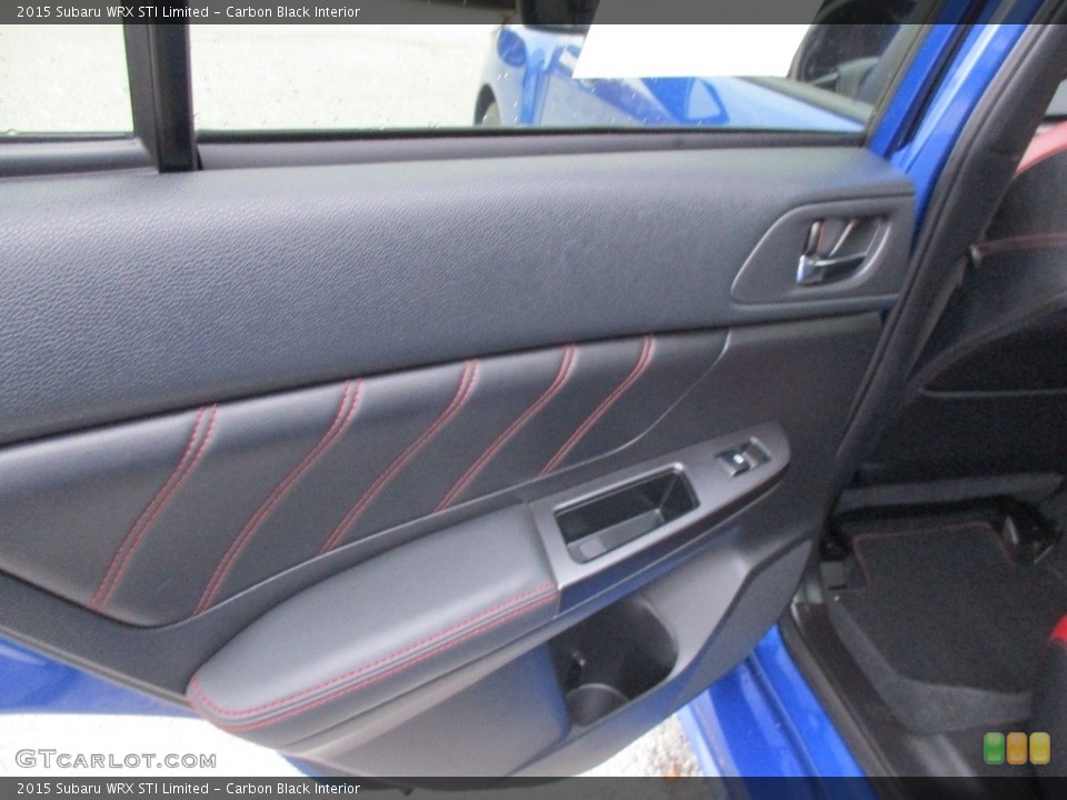 Carbon Black Interior Door Panel for the 2015 Subaru WRX STI Limited #117010451
