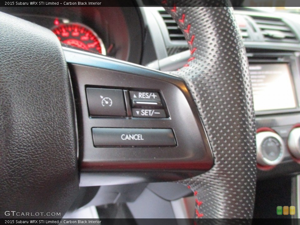 Carbon Black Interior Controls for the 2015 Subaru WRX STI Limited #117010739