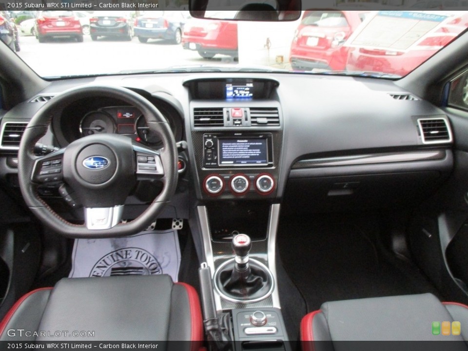 Carbon Black Interior Dashboard for the 2015 Subaru WRX STI Limited #117010835