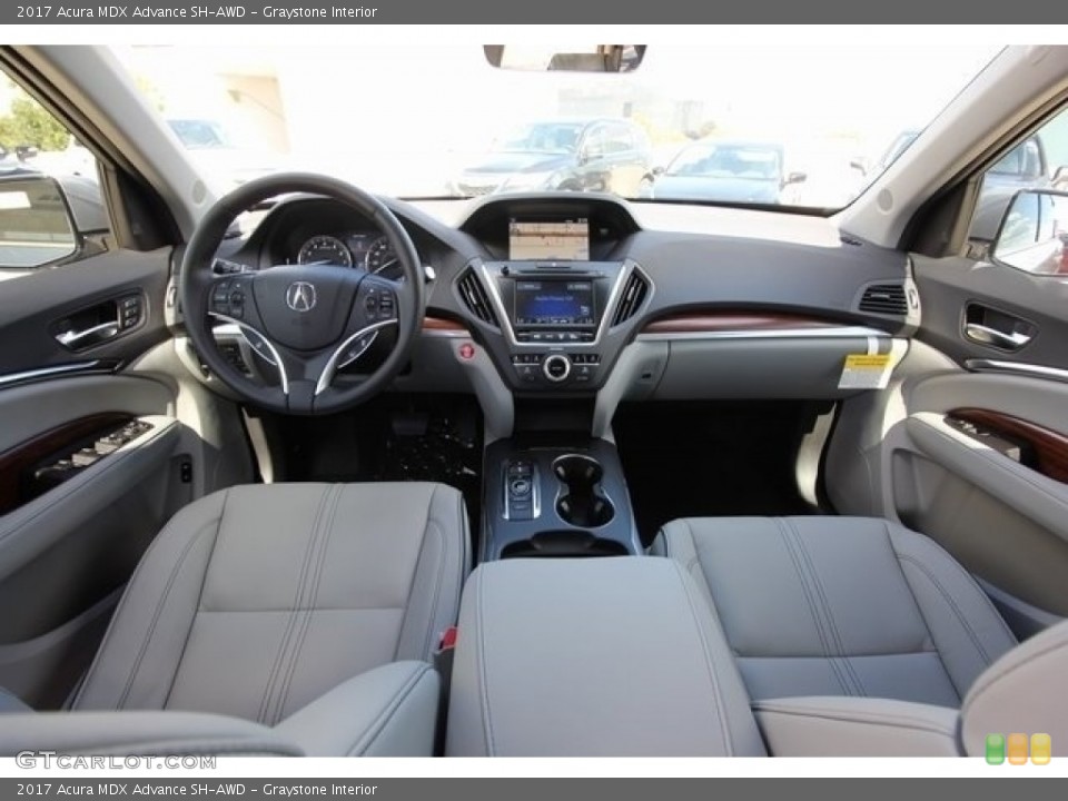 Graystone Interior Photo for the 2017 Acura MDX Advance SH-AWD #117011225