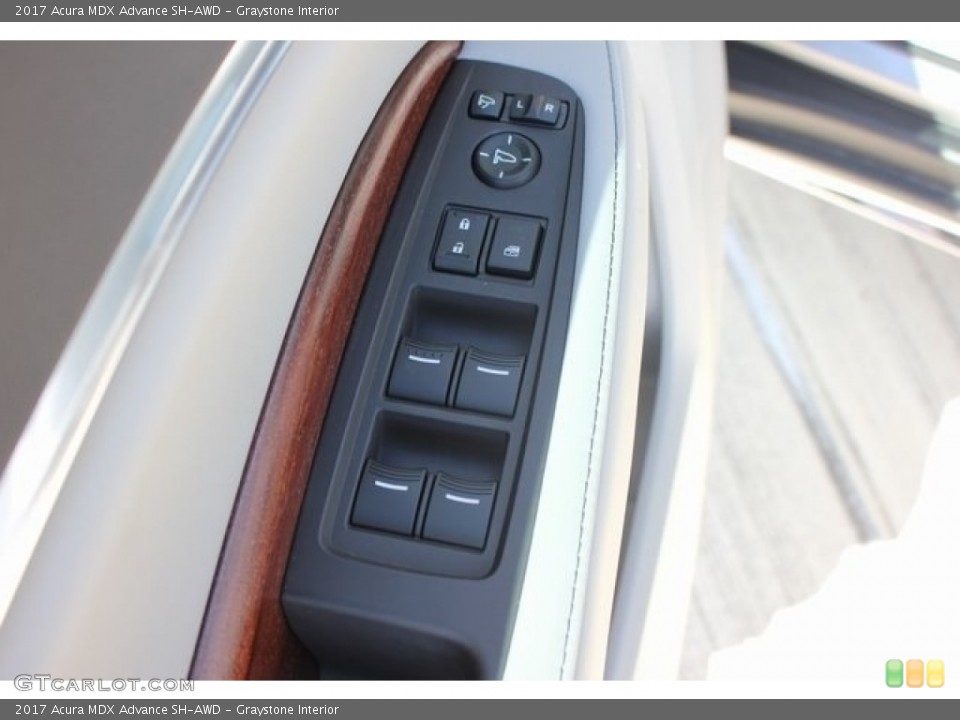 Graystone Interior Controls for the 2017 Acura MDX Advance SH-AWD #117011336
