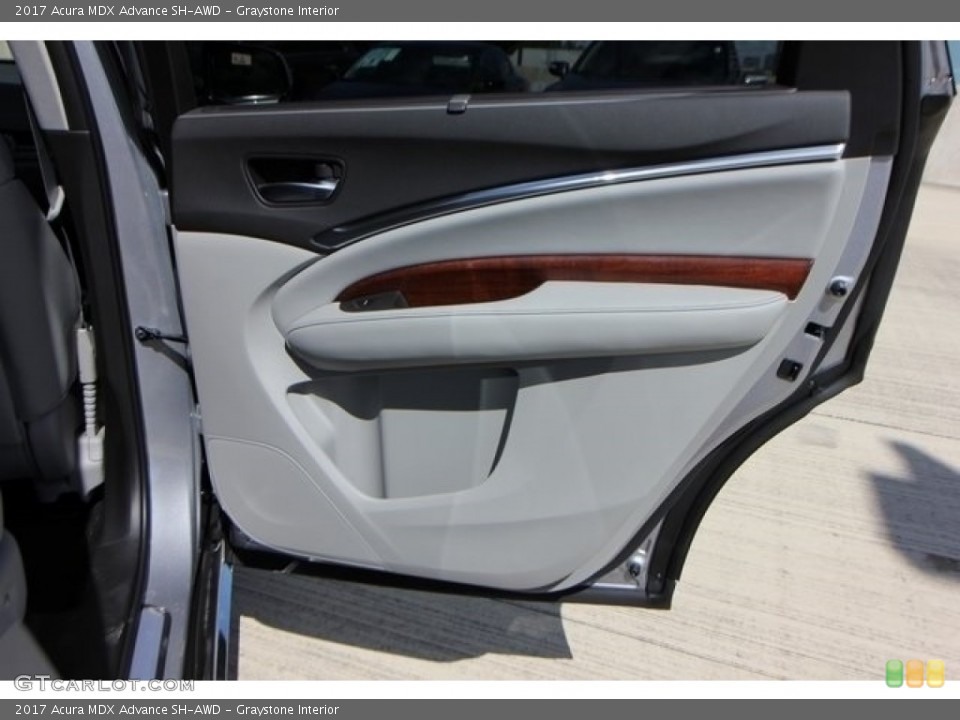 Graystone Interior Door Panel for the 2017 Acura MDX Advance SH-AWD #117011447