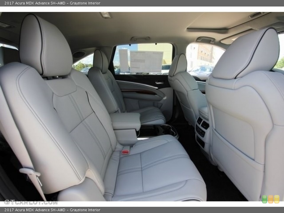 Graystone Interior Rear Seat for the 2017 Acura MDX Advance SH-AWD #117011459