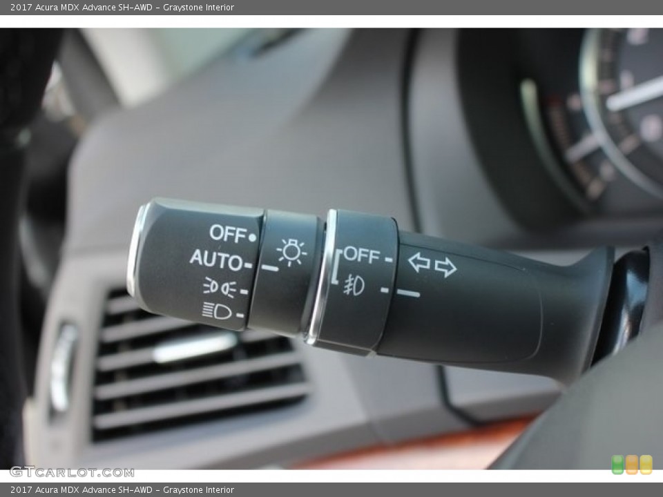 Graystone Interior Controls for the 2017 Acura MDX Advance SH-AWD #117011684