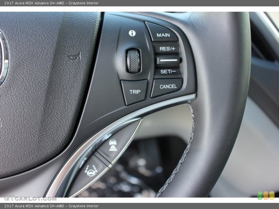 Graystone Interior Controls for the 2017 Acura MDX Advance SH-AWD #117011702